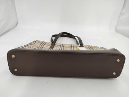 BURBERRY Nova Check Tote Bag