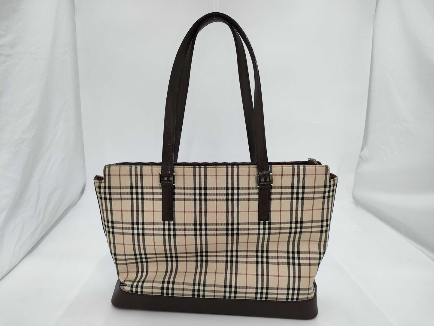BURBERRY Nova Check Tote Bag