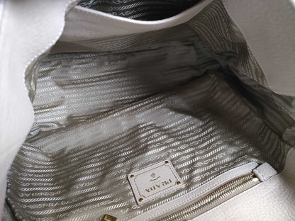 PRADA Vitello Dino Tote Bag