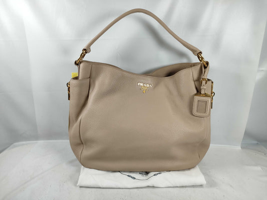 PRADA Vitello Dino Tote Bag