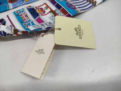 HERMES Twilly Maison Decalle Scarf