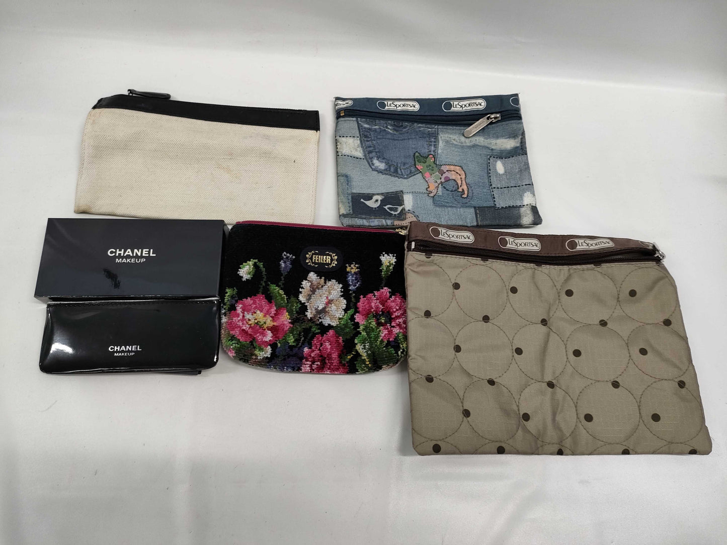 CHANEL Balenciaga etc. Pouch Set