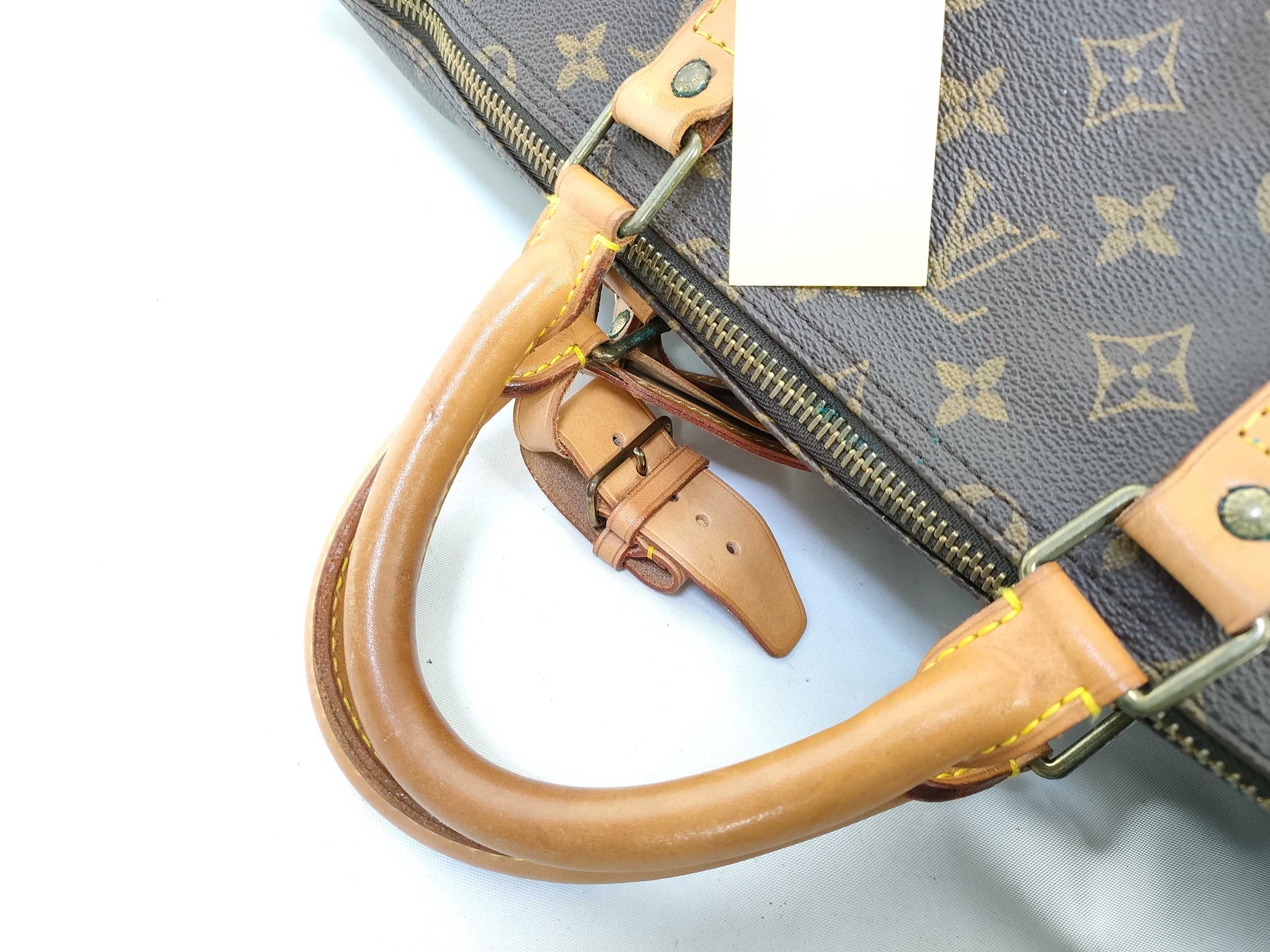LOUIS VUITTON [Serial Number] MI8907 Monogram M41424 Keepall 55 Boston Bag