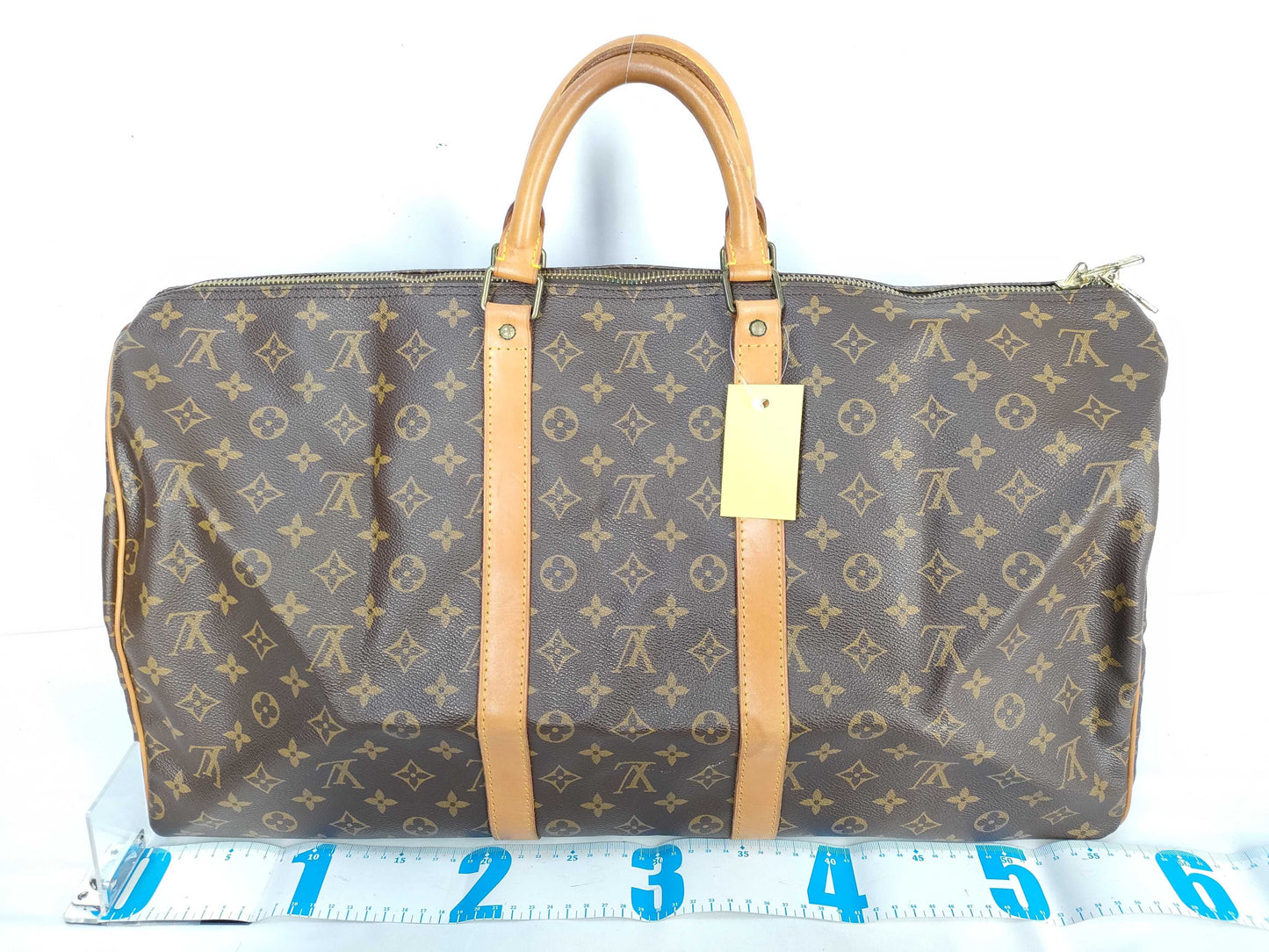LOUIS VUITTON [Serial Number] MI8907 Monogram M41424 Keepall 55 Boston Bag