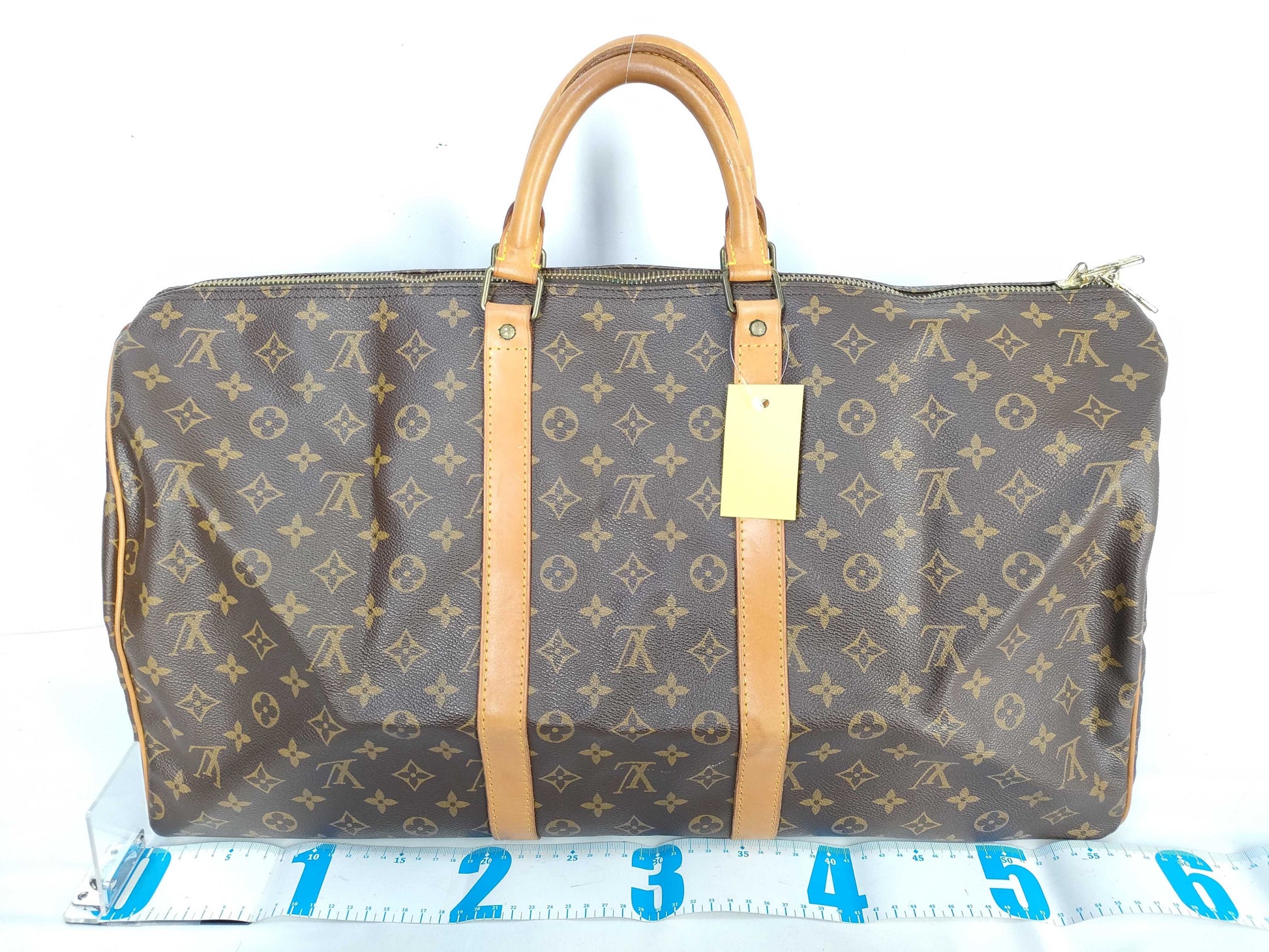 LOUIS VUITTON [Serial Number] MI8907 Monogram M41424 Keepall 55 Boston Bag