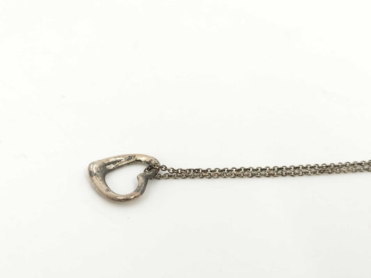 Tiffany & Co. Open Heart SV925 2.3g Necklace