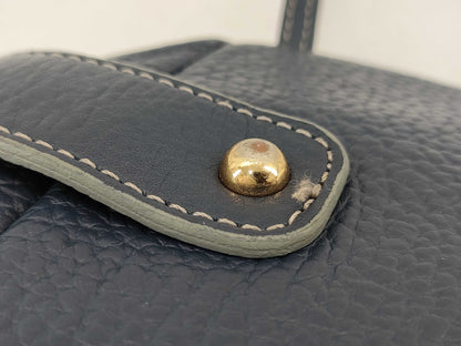BURBERRY Blue Label Denim Nova Check Handbag