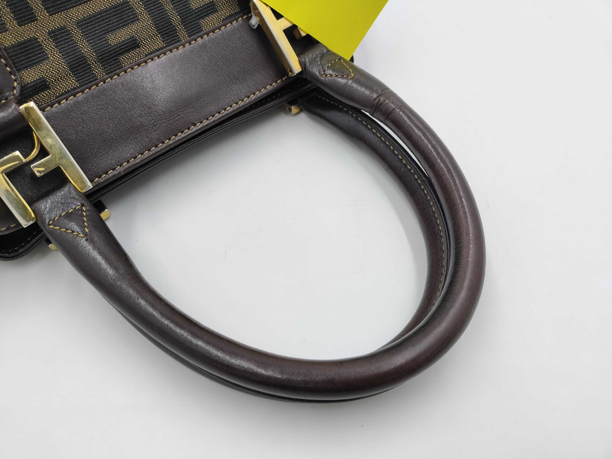 FENDI Zucca pattern FF hardware handbag