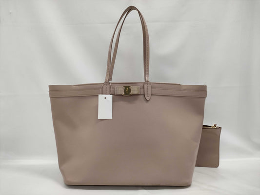 Salvatore Ferragamo Vara Tote Bag with Pouch