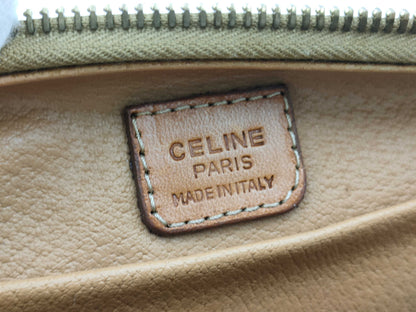 CELINE Macadam pattern pouch