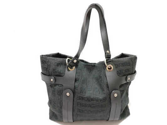 Salvatore Ferragamo Logo Handbag