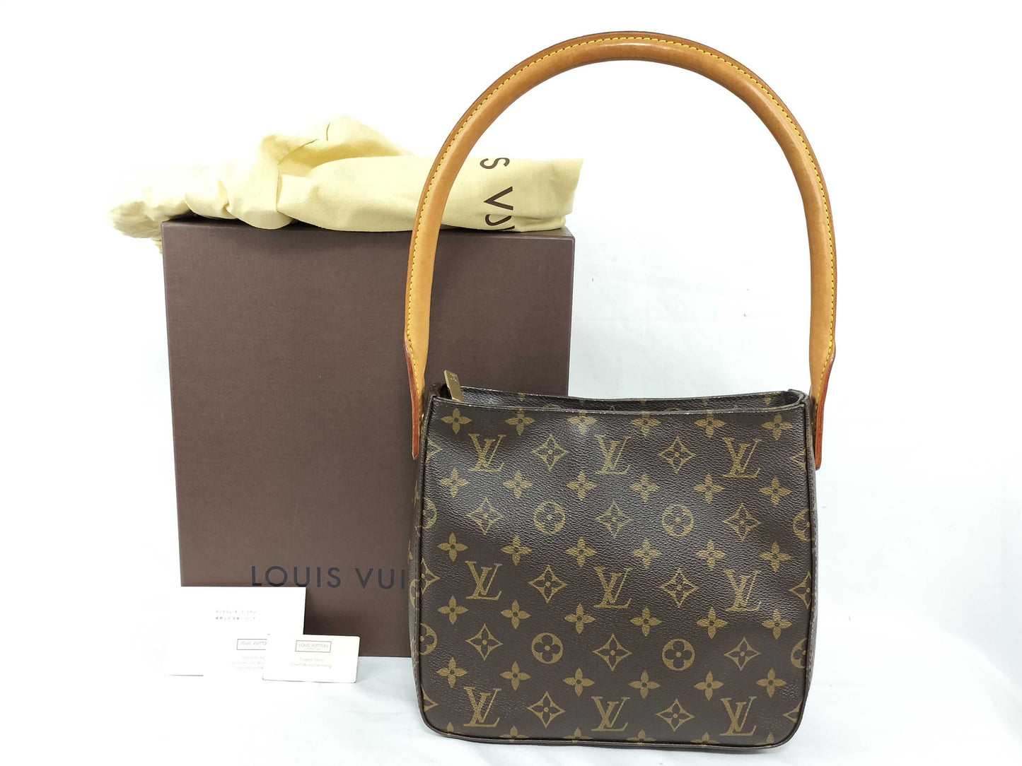 LOUIS VUITTON FL0094 Monogram M51146 Looping MM Handbag