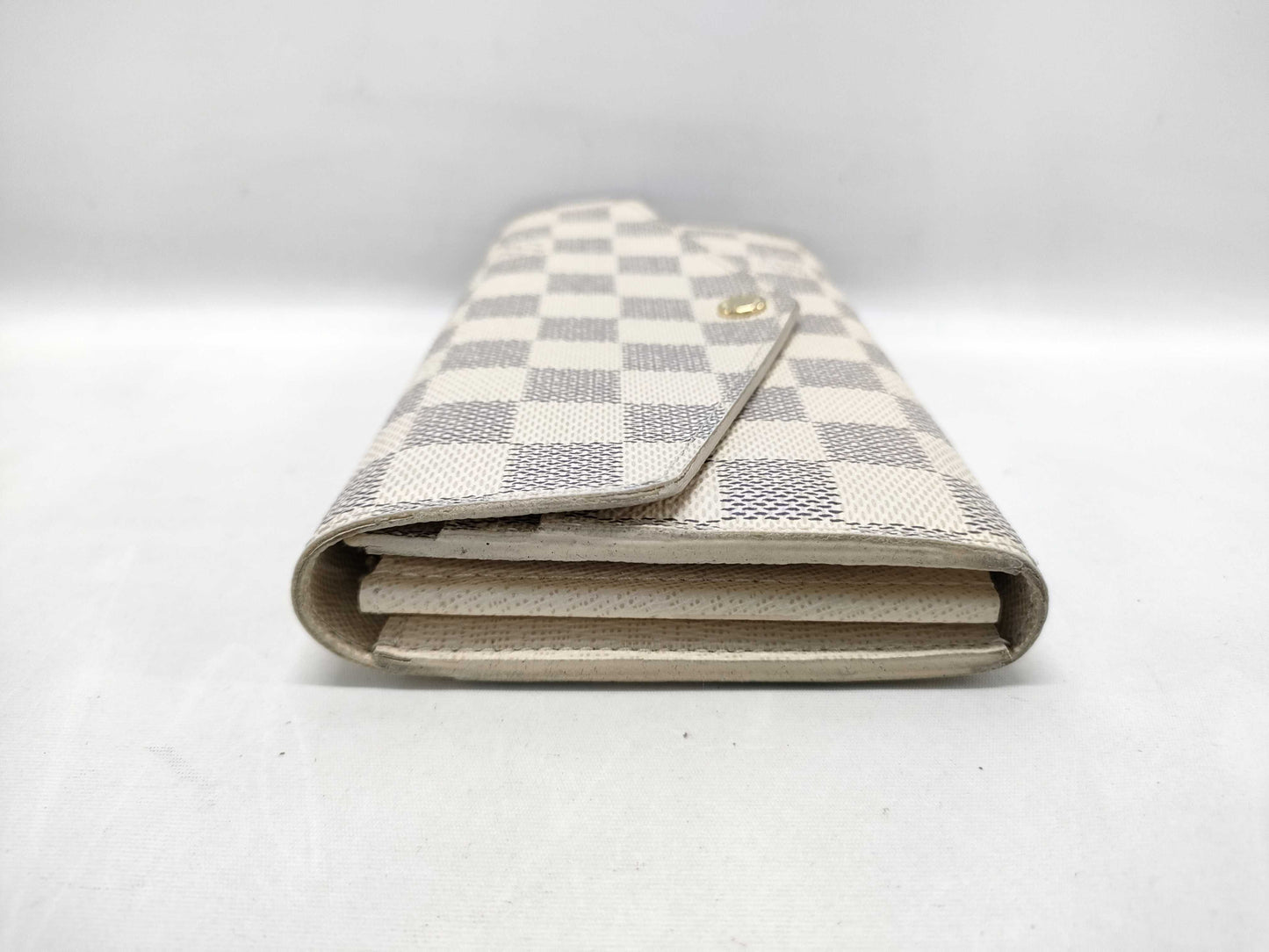 LOUIS VUITTON Damier Azur Portefeuille Sarah Wallet