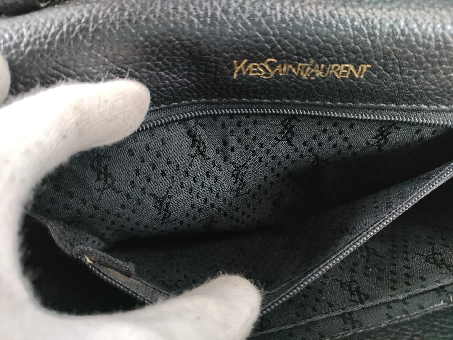 Yves Saint Laurent Vintage Leather Shoulder Bag