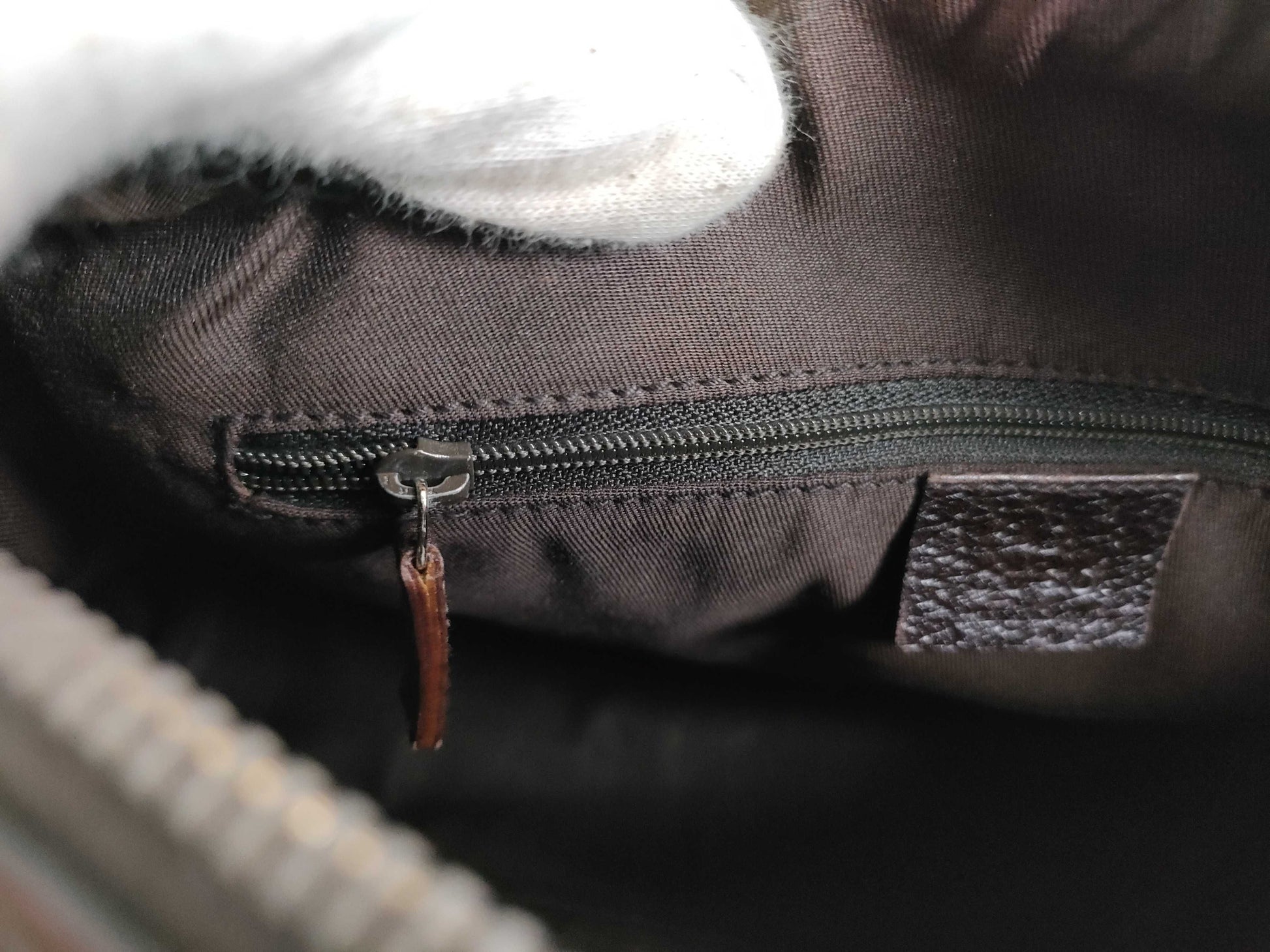 GUCCI GG Canvas 002058 Boston Bag Handbag