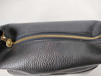 VERSACE One-Shoulder Patent Leather Handbag