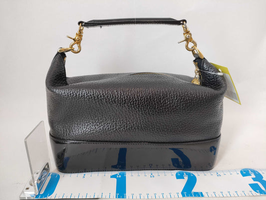VERSACE One-Shoulder Patent Leather Handbag