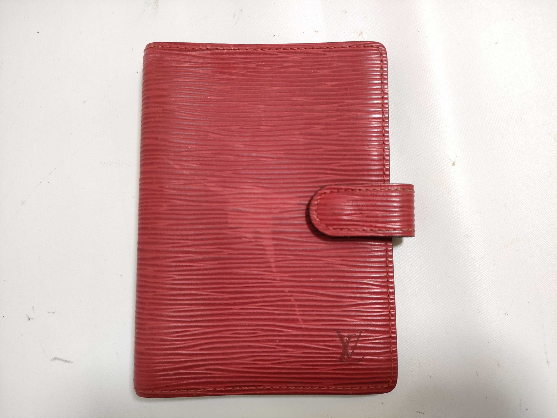 LOUIS VUITTON RFID verification failed CA0958 Epi Agenda PM Notebook Cover