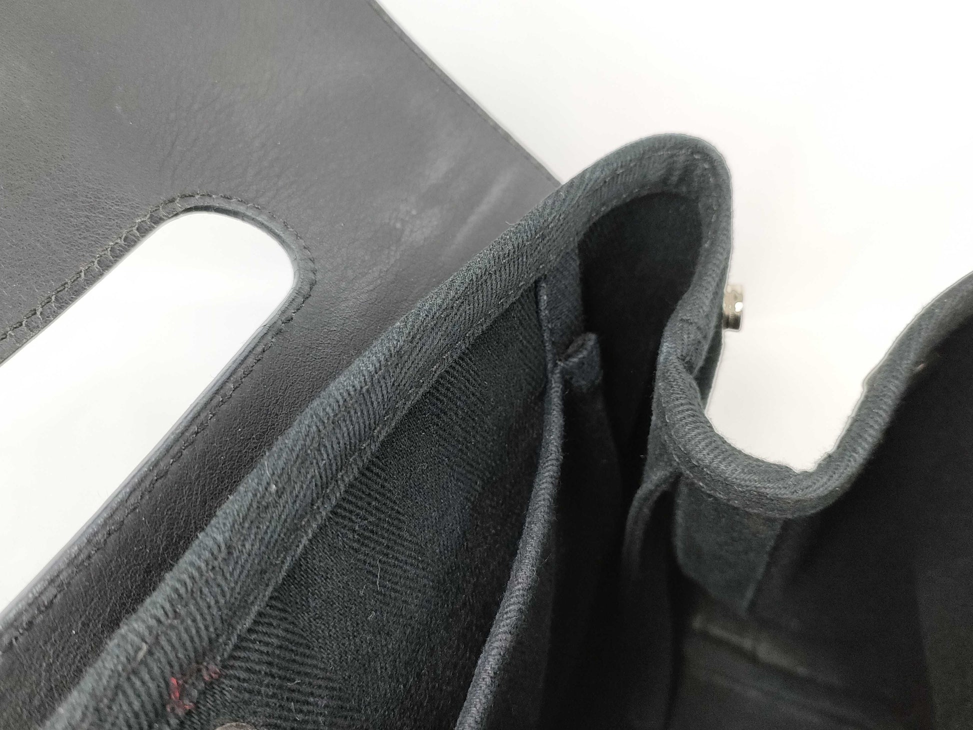 HERMES [Engraved] H Valparaiso PM Handbag with Pouch