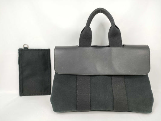 HERMES [Engraved] H Valparaiso PM Handbag with Pouch