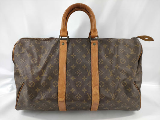 LOUIS VUITTON Monogram M41428 Keepall 45 Boston Bag