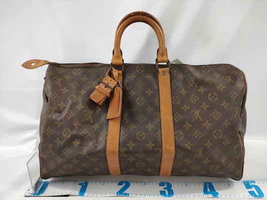 LOUIS VUITTON Monogram M41428 Keepall 45 Boston Bag