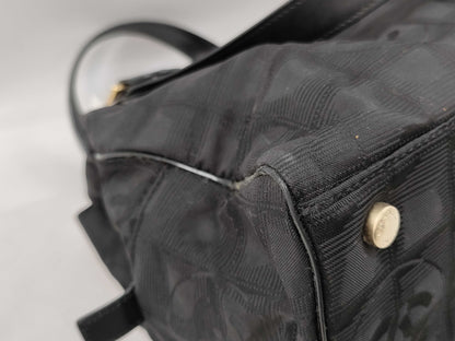 CHANEL New Travel Line Tote Bag Coco Mark Tote Bag
