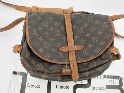 LOUIS VUITTON Monogram Saumur Shoulder Bag