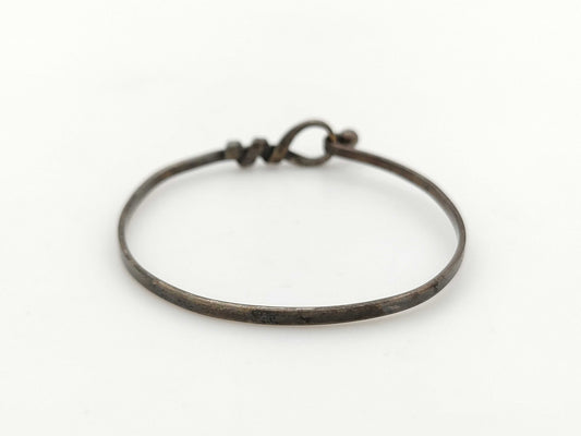Tiffany & Co. Hook & Eye Bangle, SV925, 5.7g