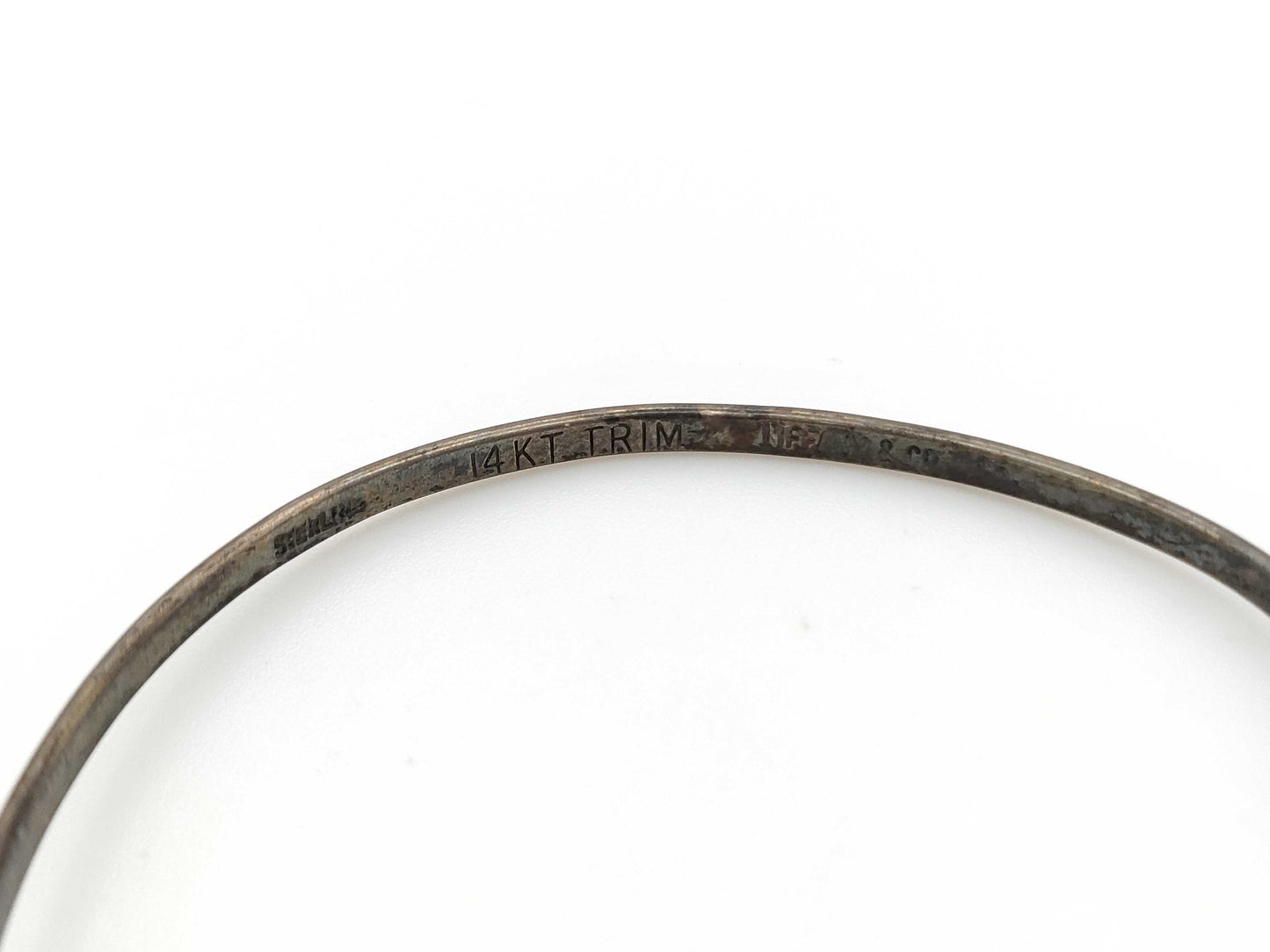 Tiffany & Co. Hook & Eye Bangle, SV925, 5.7g