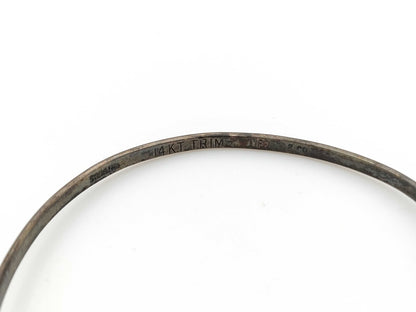 Tiffany & Co. Hook & Eye Bangle, SV925, 5.7g