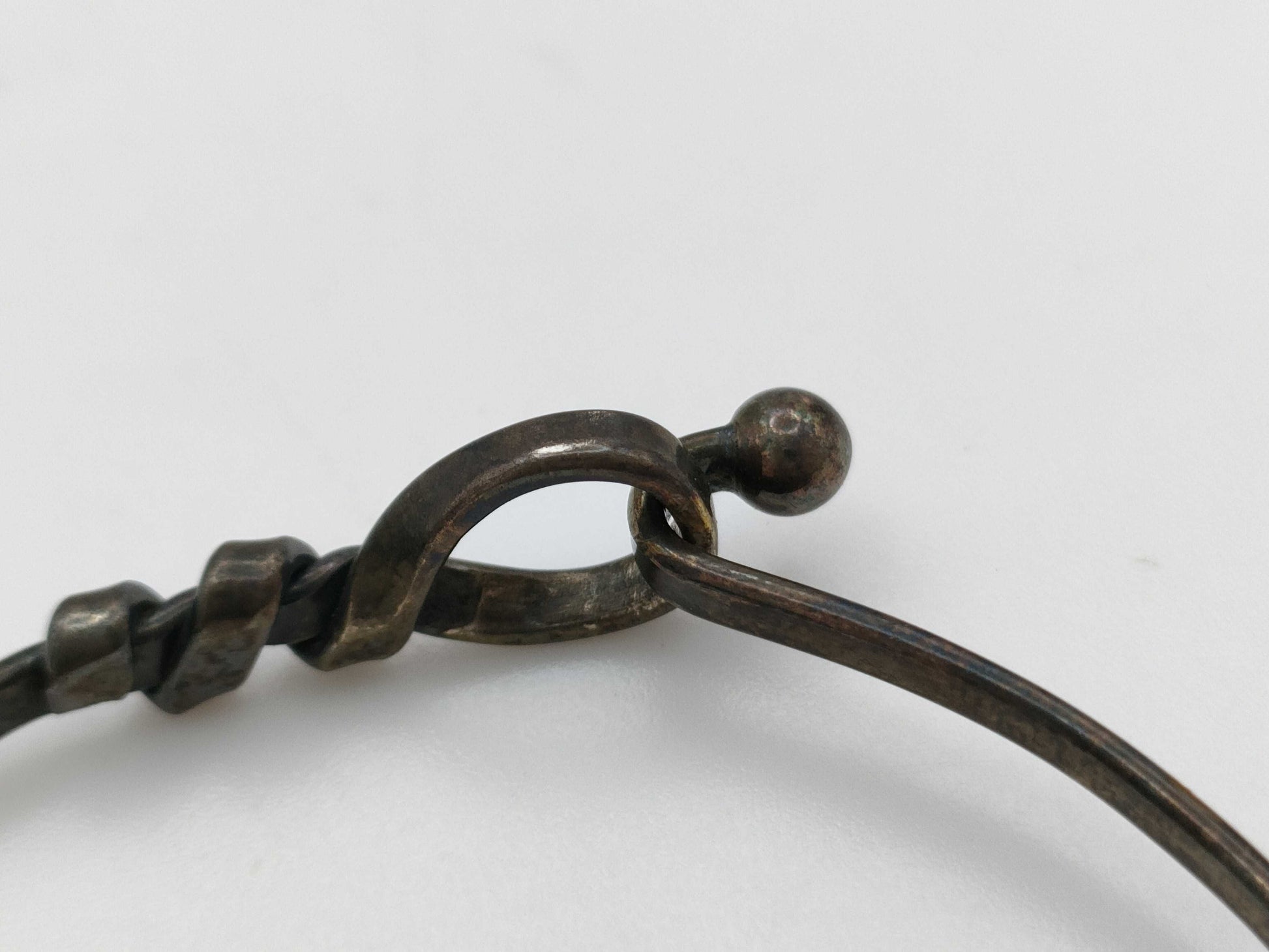 Tiffany & Co. Hook & Eye Bangle, SV925, 5.7g