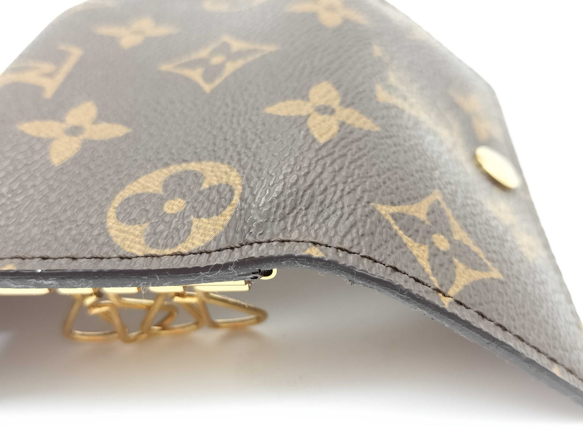 LOUIS VUITTON Monogram M62631 Multicle 4 Key Case/Key Holder