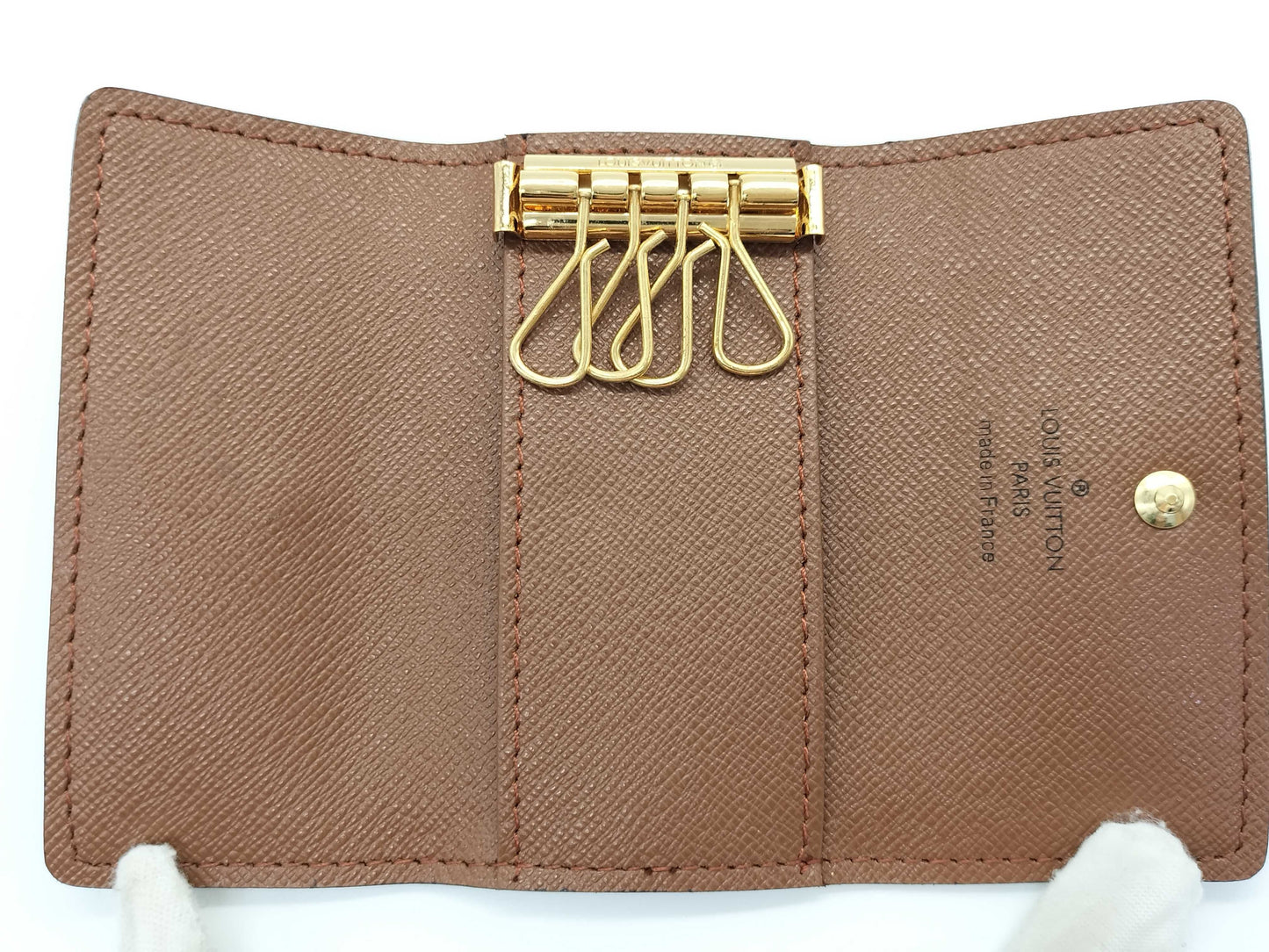 LOUIS VUITTON Monogram M62631 Multicle 4 Key Case/Key Holder