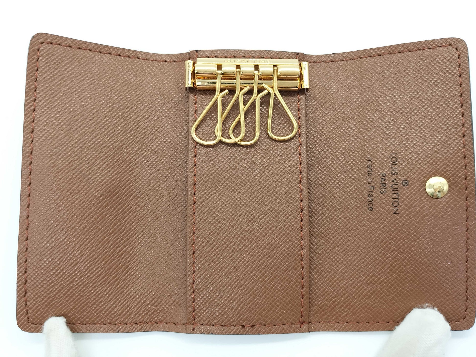 LOUIS VUITTON Monogram M62631 Multicle 4 Key Case/Key Holder