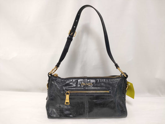PRADA One-Shoulder Bag with G Hardware