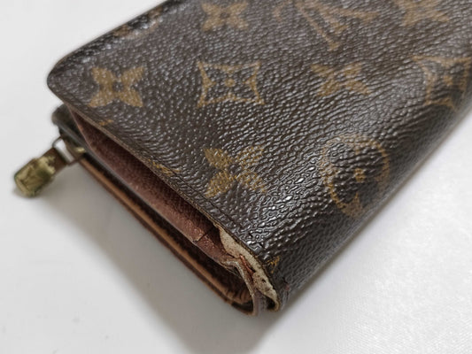 LOUIS VUITTON RFID Unverified Monogram Porte Monnaie Tresor Wallet