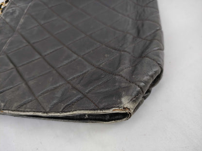 CHANEL [With sticker card] 0 series lambskin @Matelasse chain shoulder bag