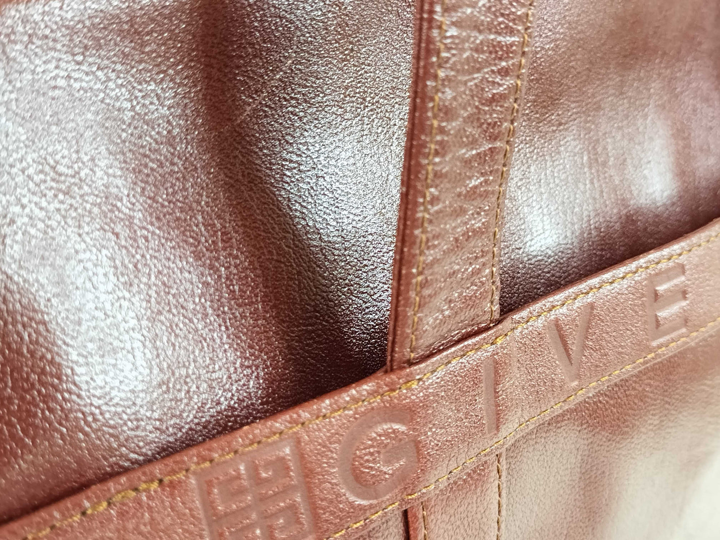 GIVENCHY Leather Tote Bag