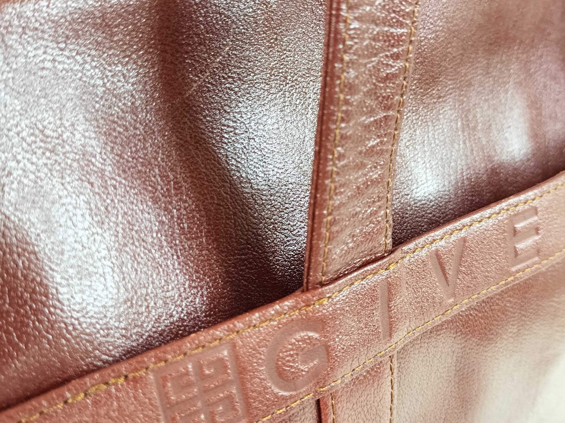 GIVENCHY Leather Tote Bag