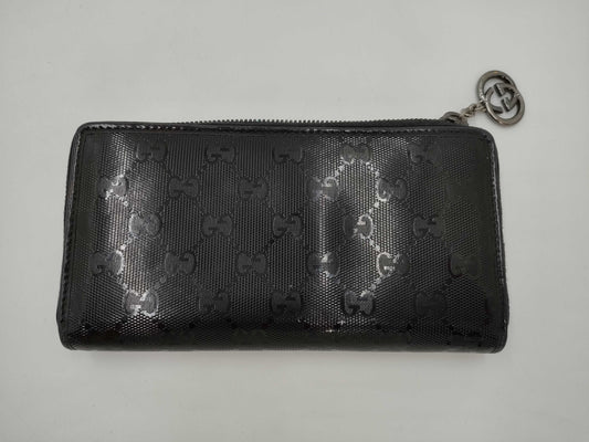 GUCCI Guccissima Long Wallet Shima Wallet