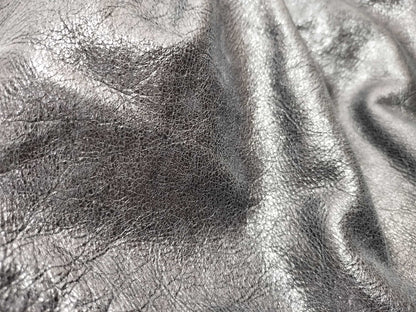 Miu Miu Leather/Silver Hardware/Hand/One-Shoulder/Gathered Handbag