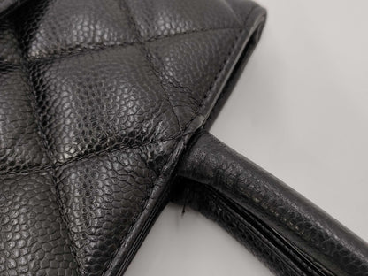 CHANEL Caviar Skin Reproduction Tote Handbag