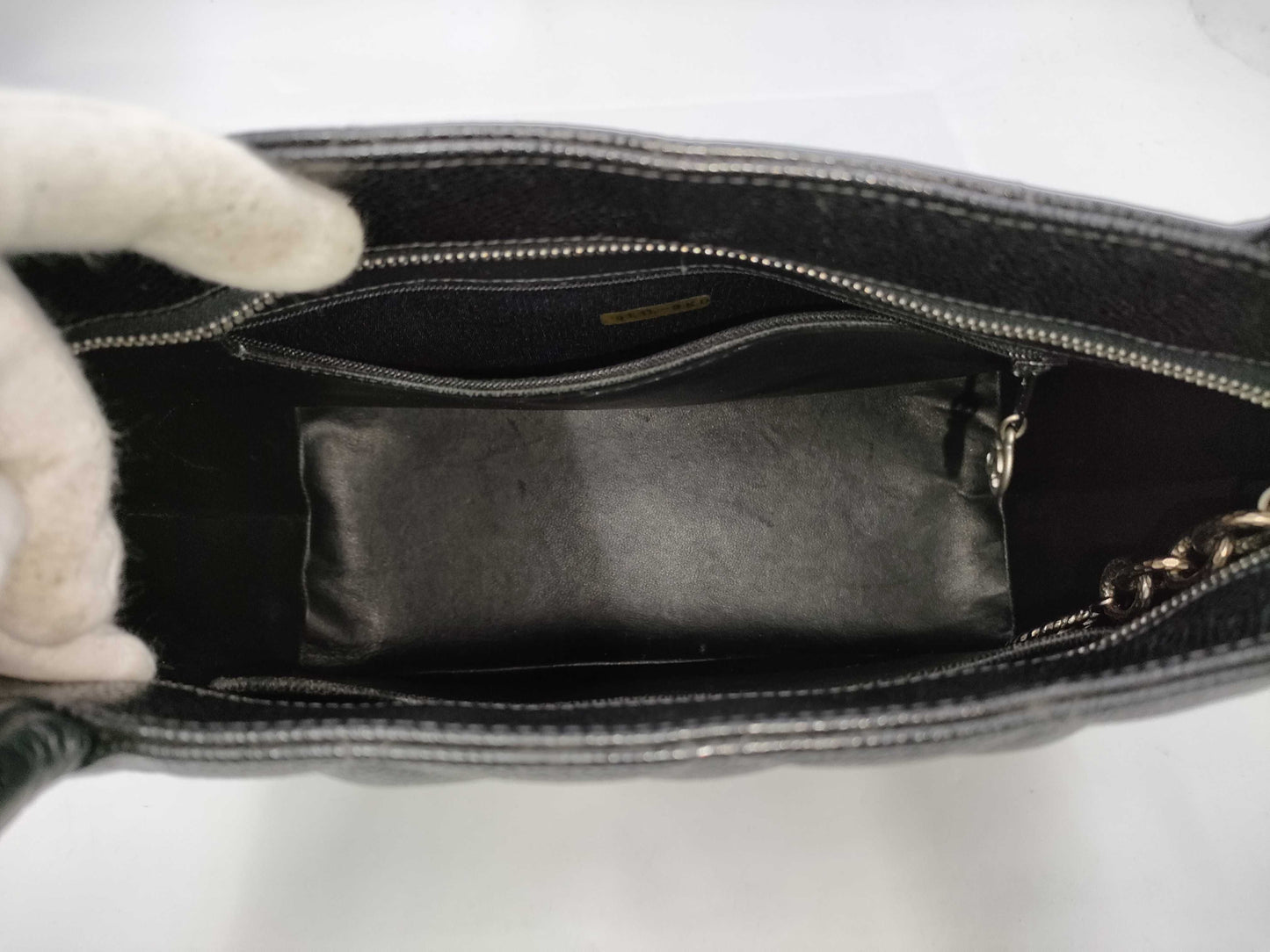 CHANEL Caviar Skin Reproduction Tote Handbag