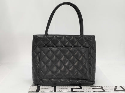 CHANEL Caviar Skin Reproduction Tote Handbag