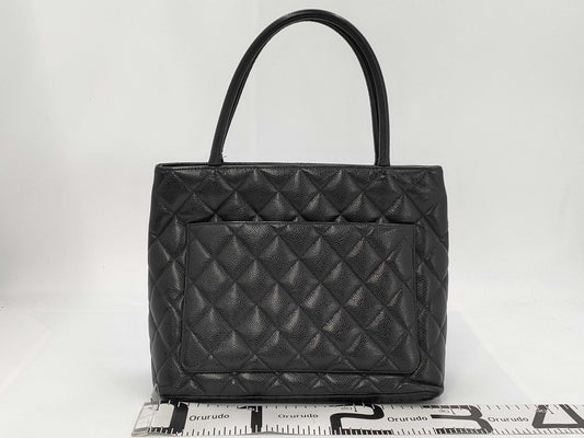 CHANEL Caviar Skin Reproduction Tote Handbag