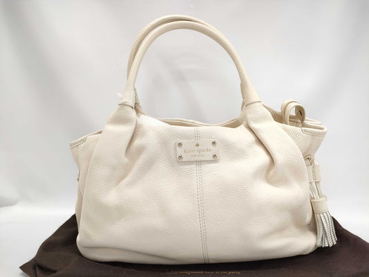 Kate Spade Leather White Handbag