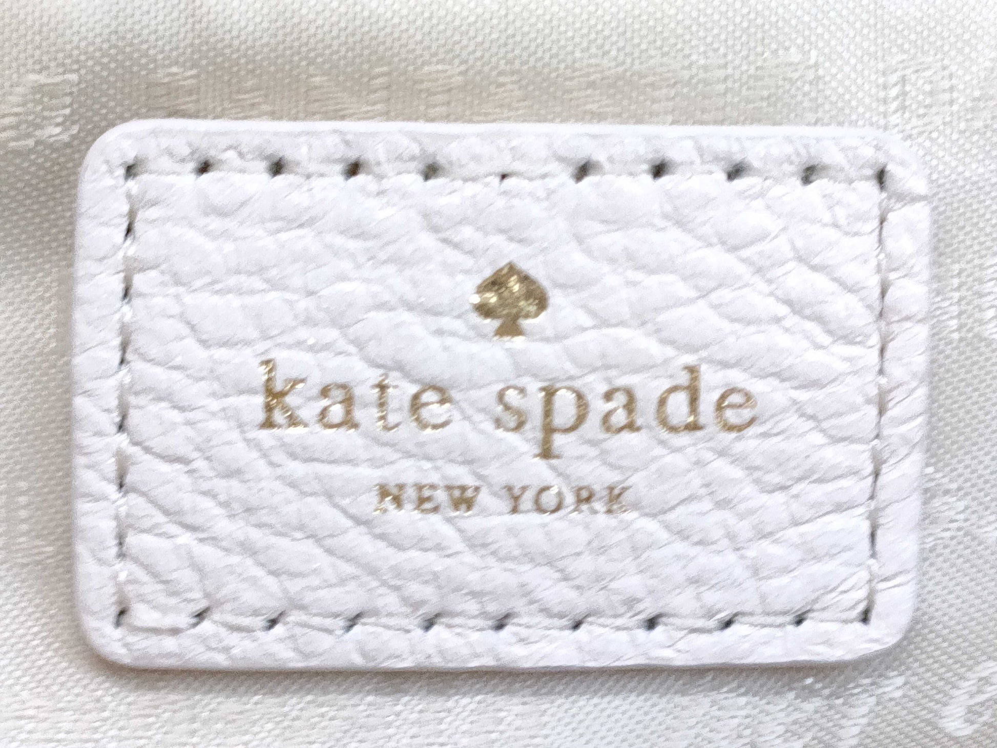 Kate Spade Leather White Handbag