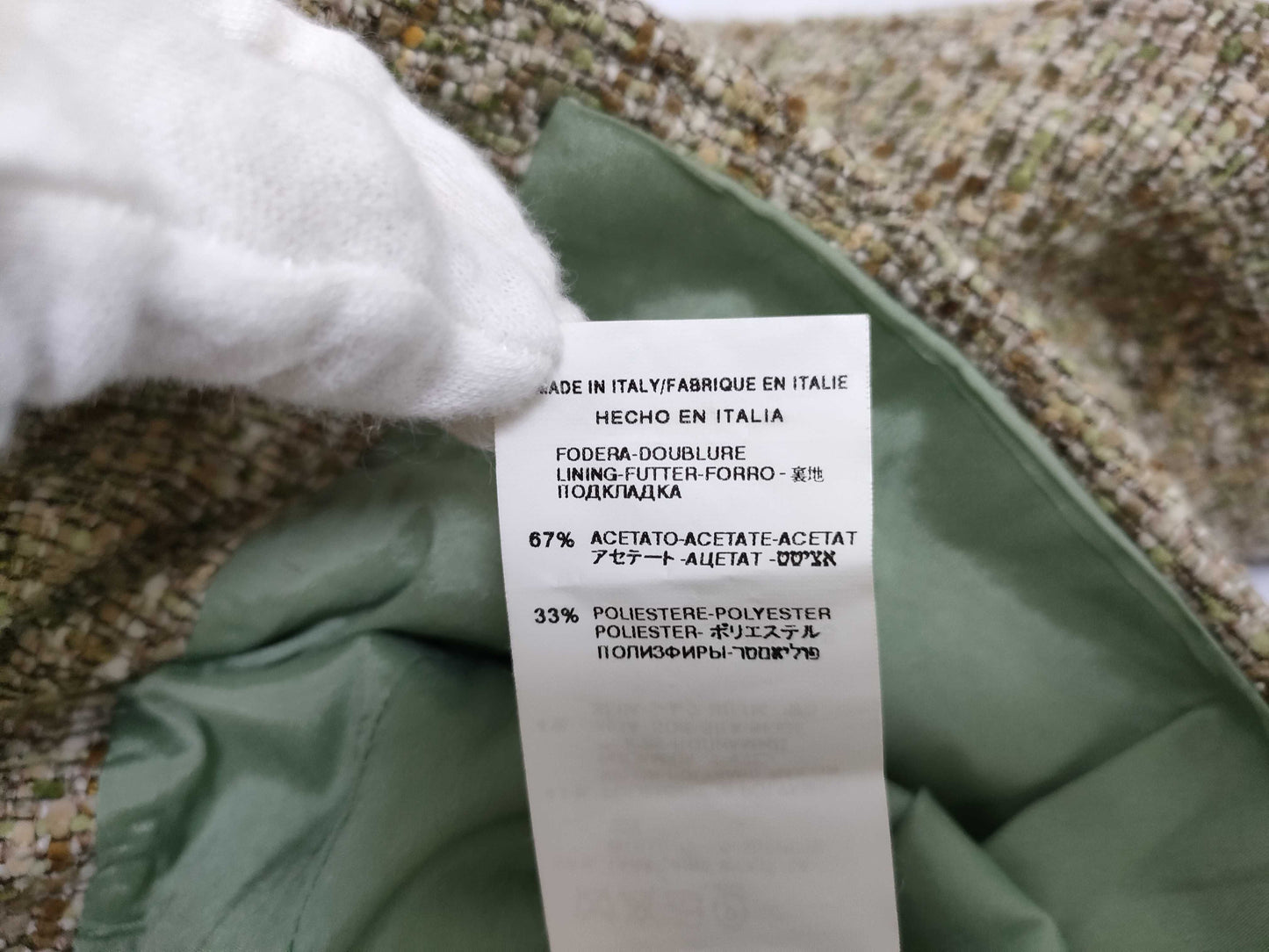VALENTINO Tweed Suits and Other Apparel