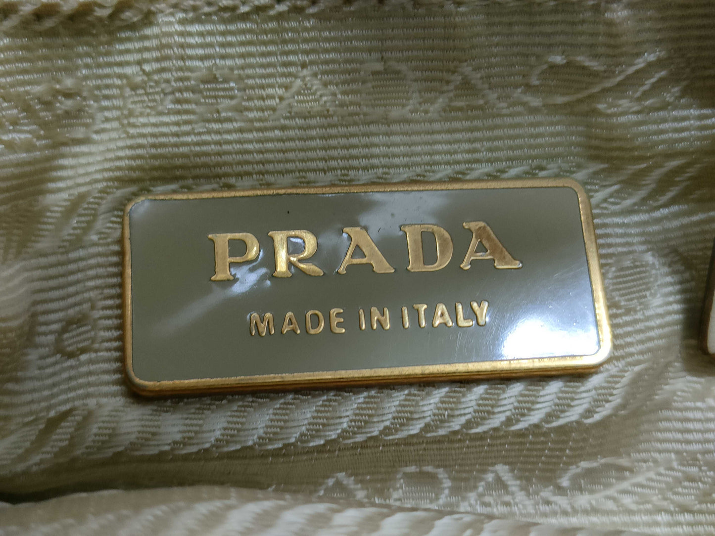 PRADA nylon tote bag
